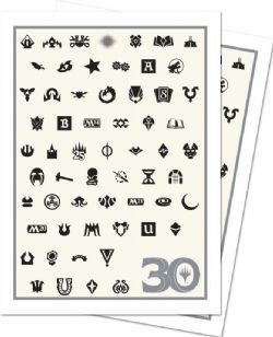 PROTÈGE-CARTE (SLEEVES) MAGIC THE GATHERING  - 30E ANNIVERSAIRE